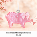 Handmade Faith & Farm Pig Car Freshies Air Fresheners