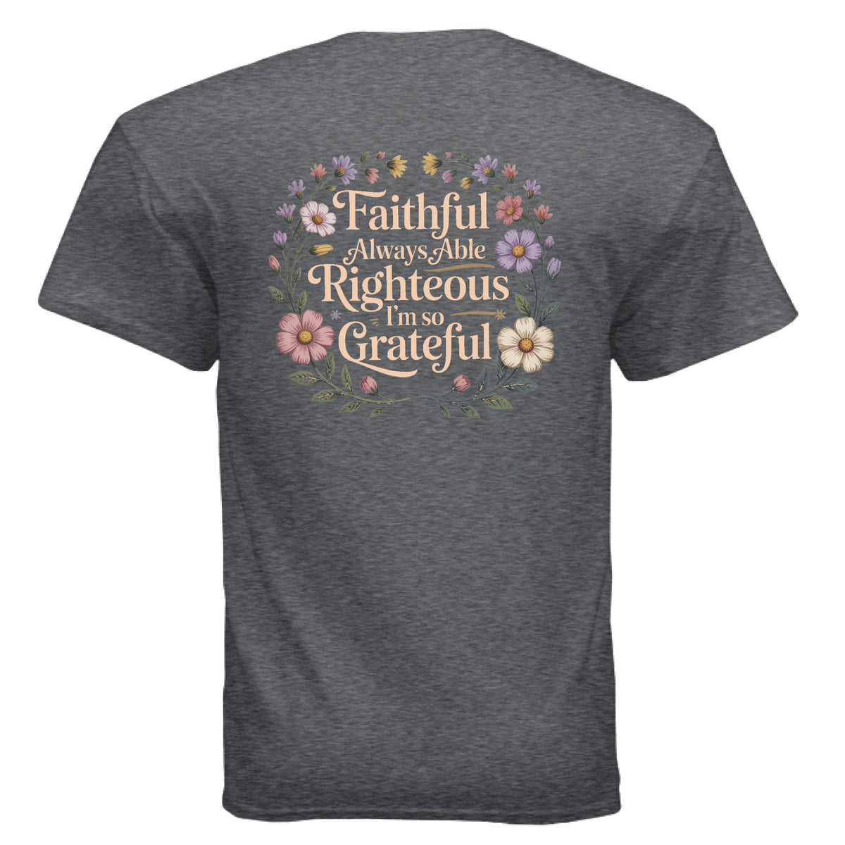 DARK HEATHER - BACK