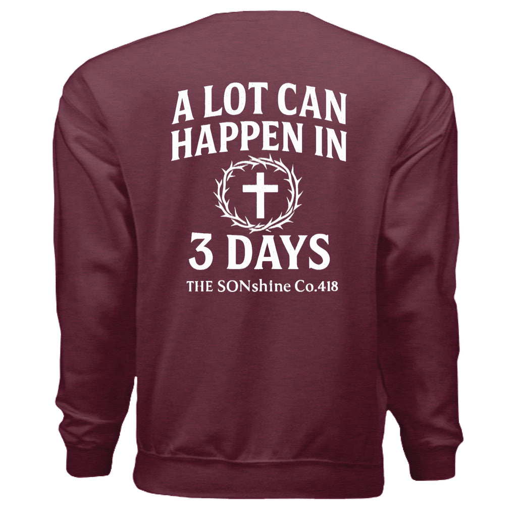 Heather Sport Dark Maroon - BACK