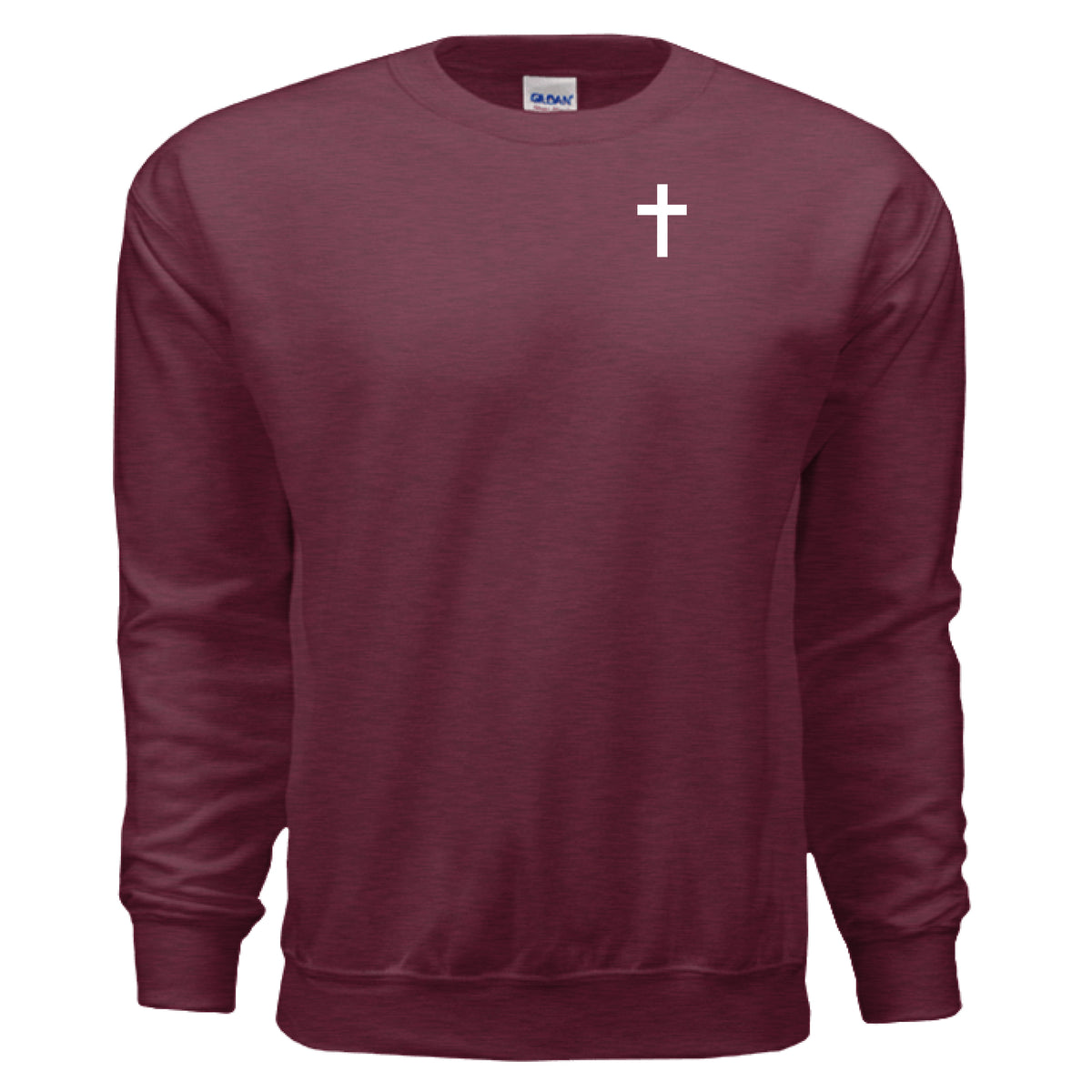 Heather Sport Dark Maroon - FRONT